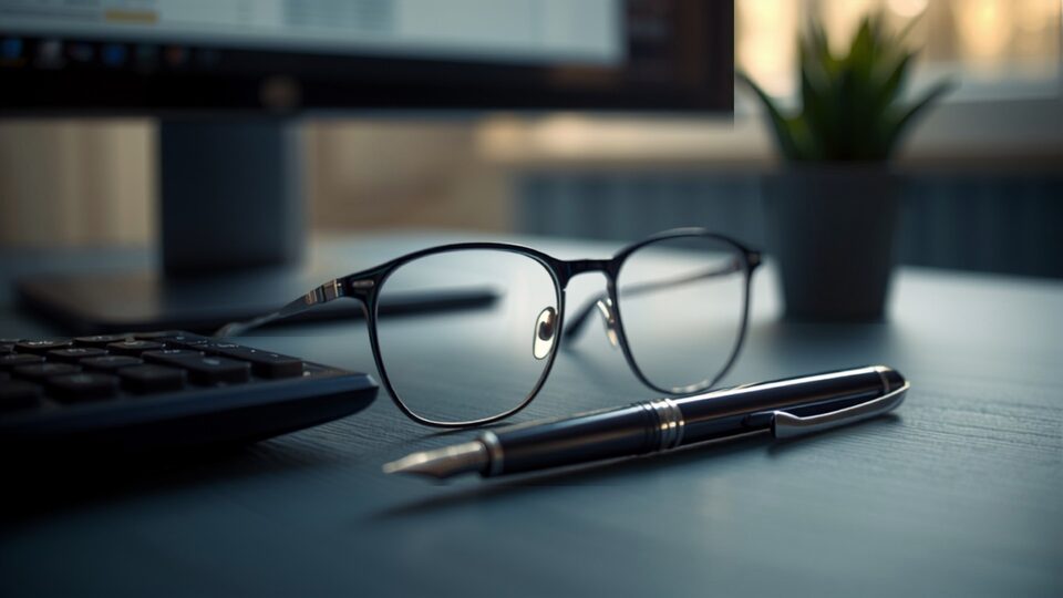 A CPA's office desk — partnering with Atlantis Mortgage to serve self-employed clients